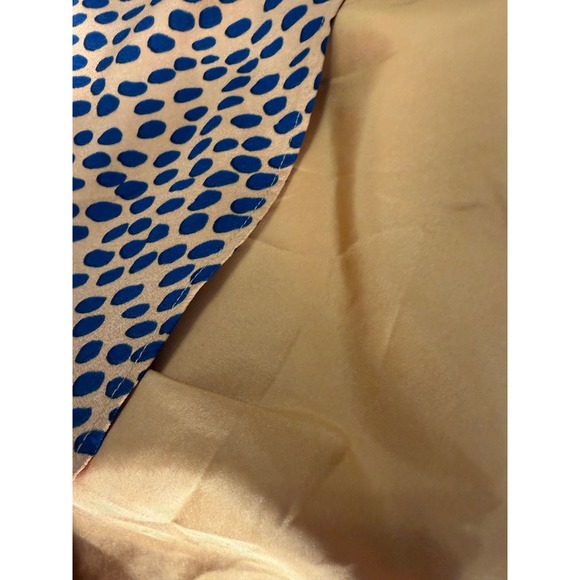 J.Crew Womens Animal Print Scalloped Camisole Mustard Yellow Black Size 4 - Picture 6 of 8